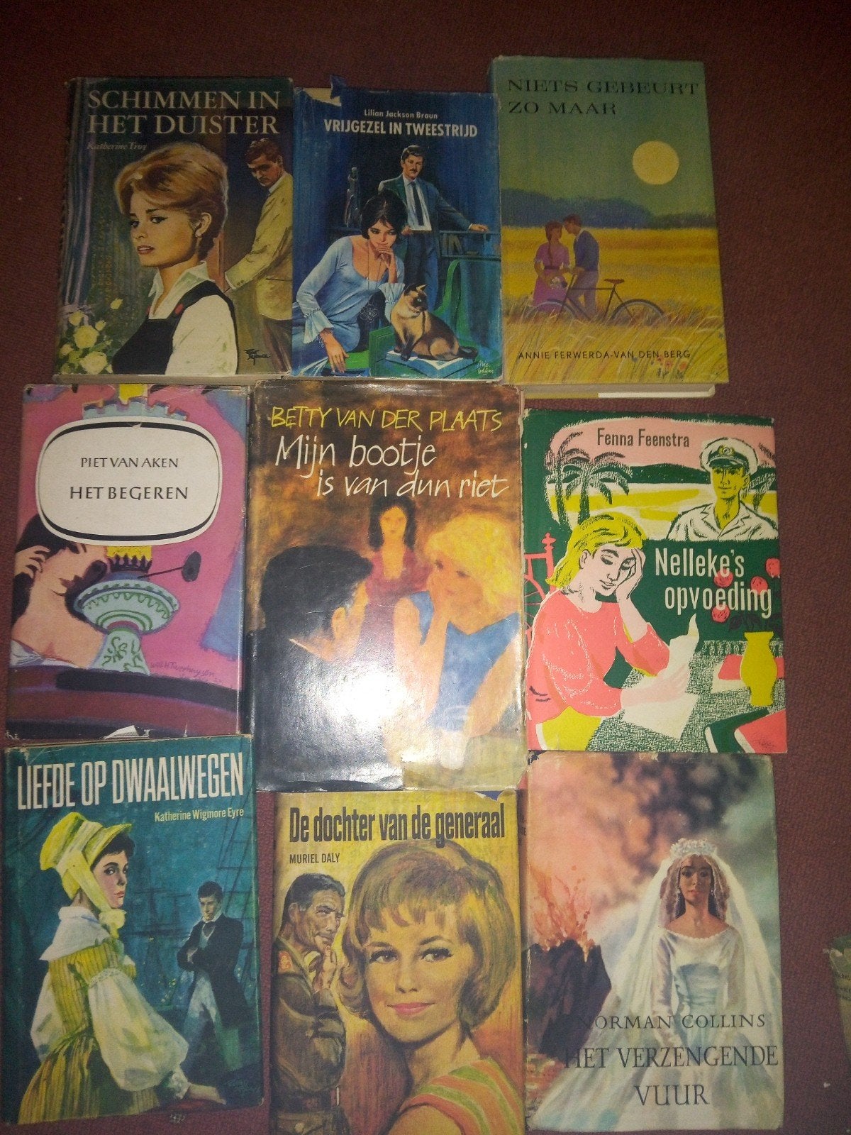 Diverse collectie romans - 9 boeken, Boeken, Romans, Verzenden, Gelezen, Diverse auteurs, Nederland