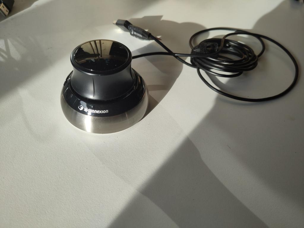 3Dconnexion SpaceMouse Compact 3D-muis, Computers en Software, Muizen, Ergonomisch, Overige typen, Ophalen of Verzenden, Zo goed als nieuw