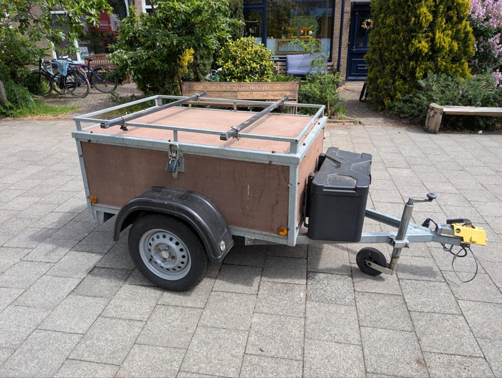 Bagagewagen / bagagekar met disselbak, Auto diversen, Ophalen