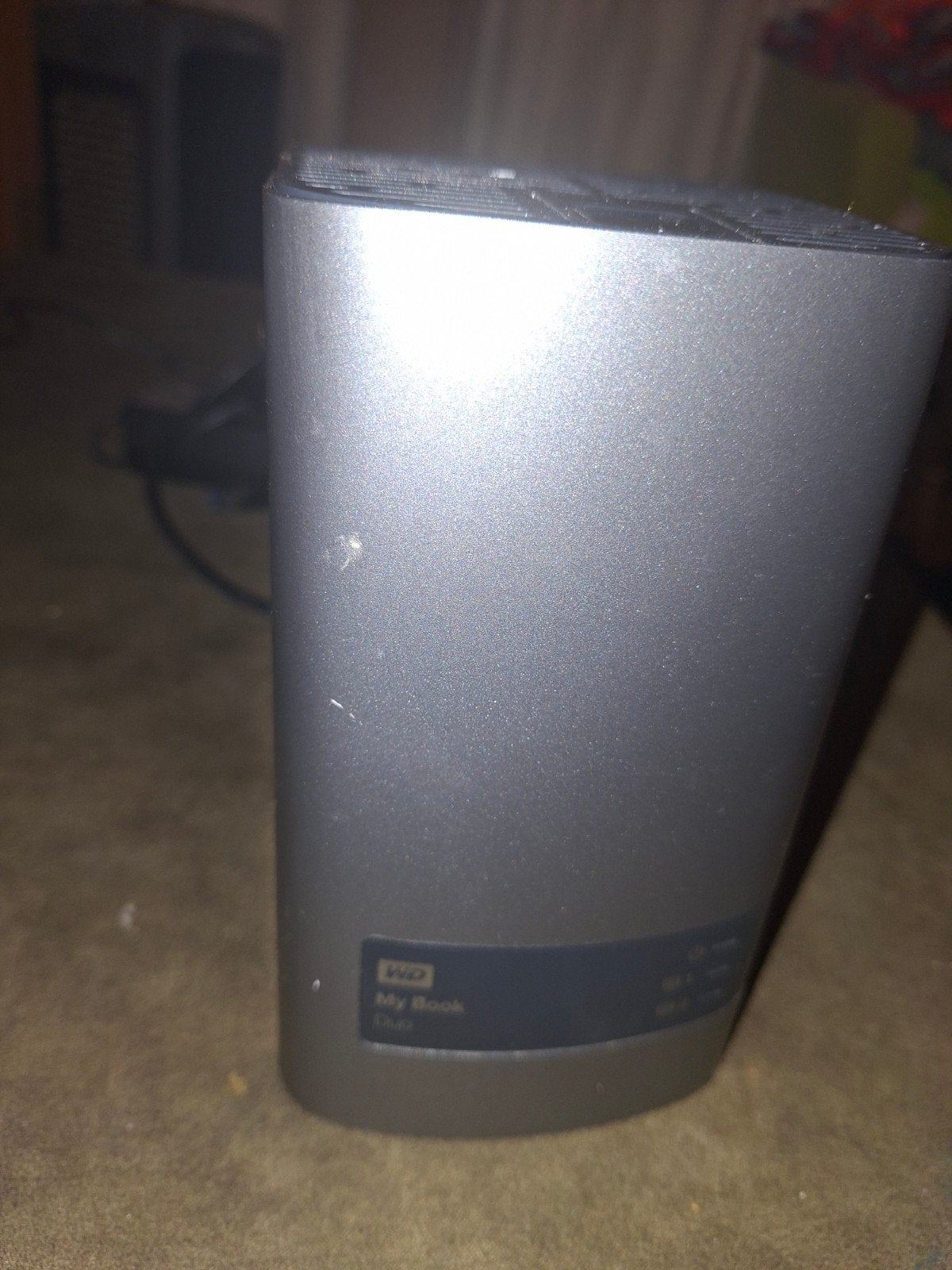 Wd my book duo met 2 tb opslag, Computers en Software, Harde schijven, Ophalen of Verzenden, Zo goed als nieuw, Desktop, USB