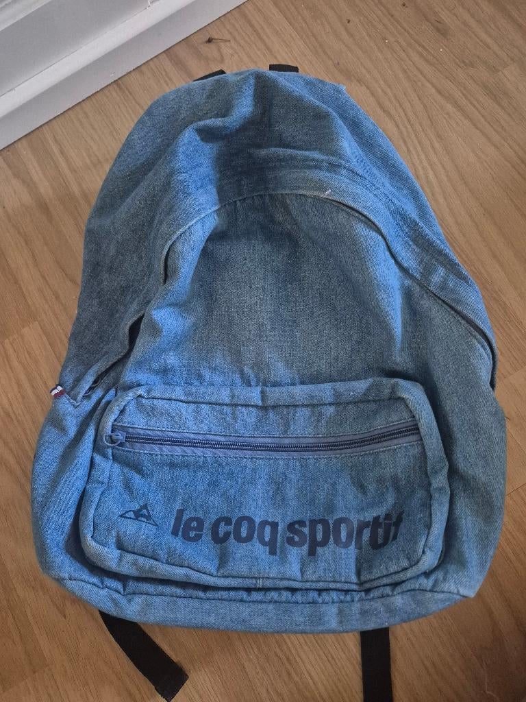 Schooltas denim, Ophalen, Zo goed als nieuw, Blauw, Rugtas