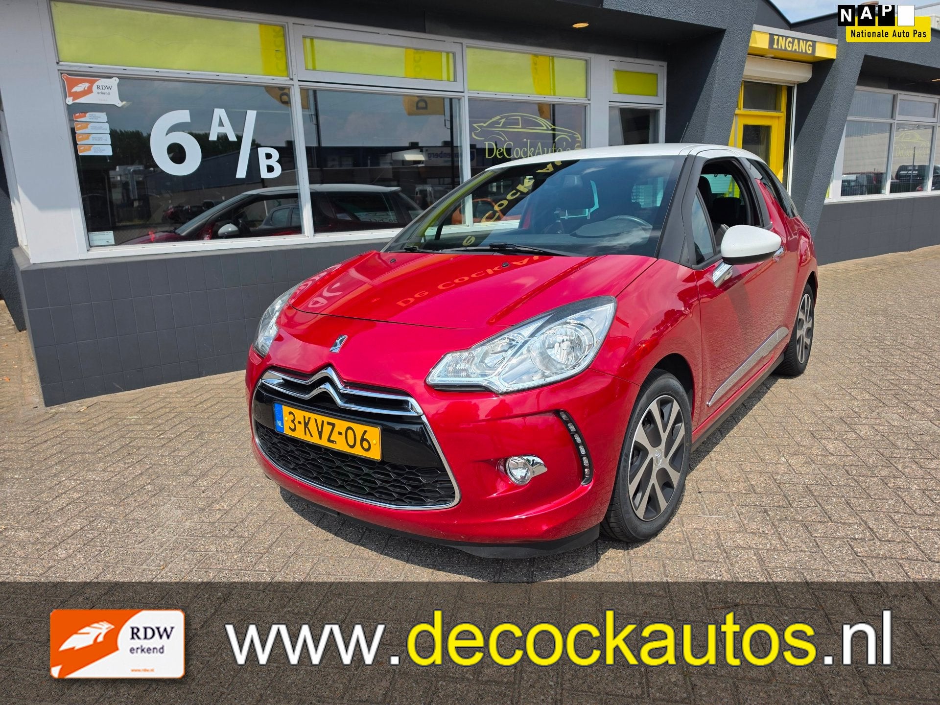 Citroen DS3 1.2 VTi So Chic, Voorwielaandrijving, Euro 5, 1199 cc, Origineel Nederlands