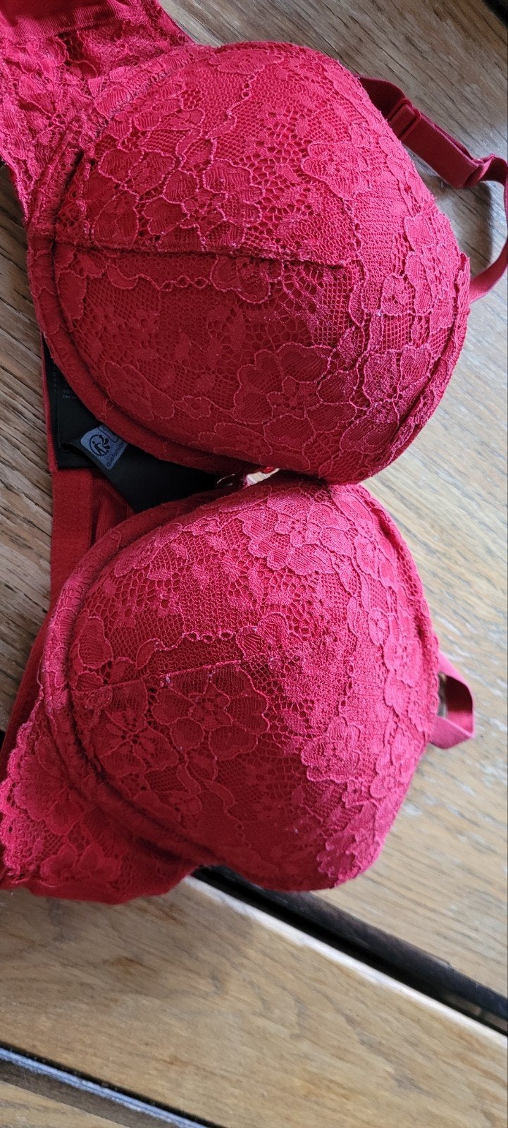 H&M BH 85B - Ziet er nog mooi uit, Kleding | Dames, H&M, Verzenden, Rood, BH