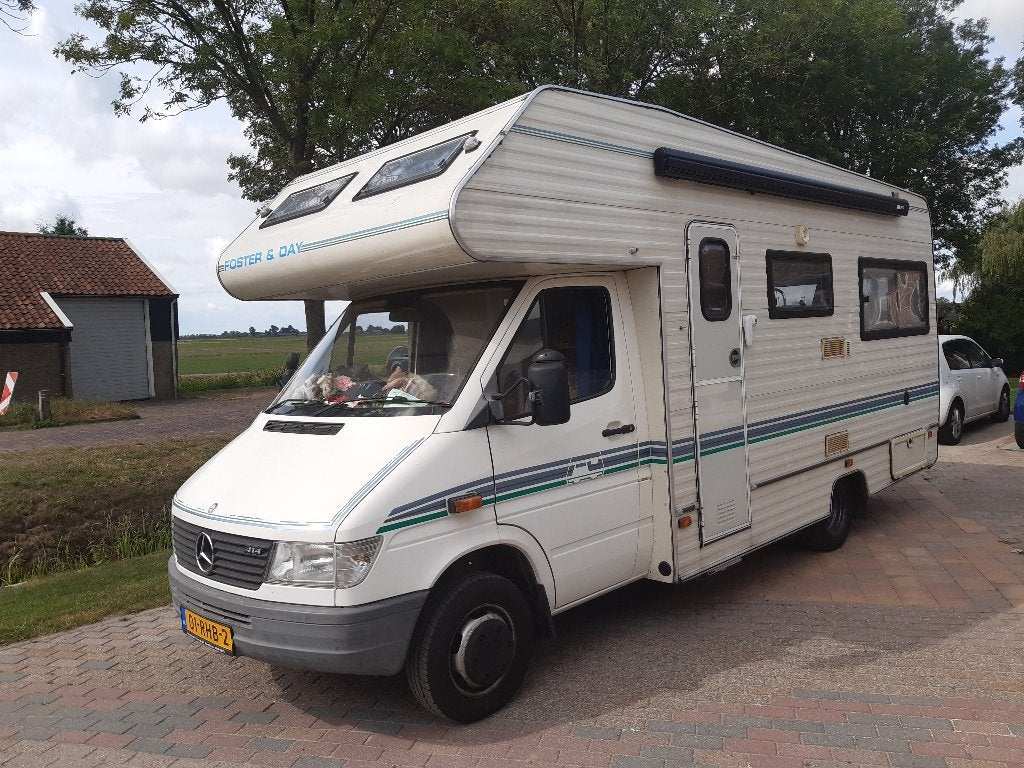 Mercedes Sprinter 414 LPG/Benzine Automaat, Automaat, Alkoof, Reservewiel, Particulier