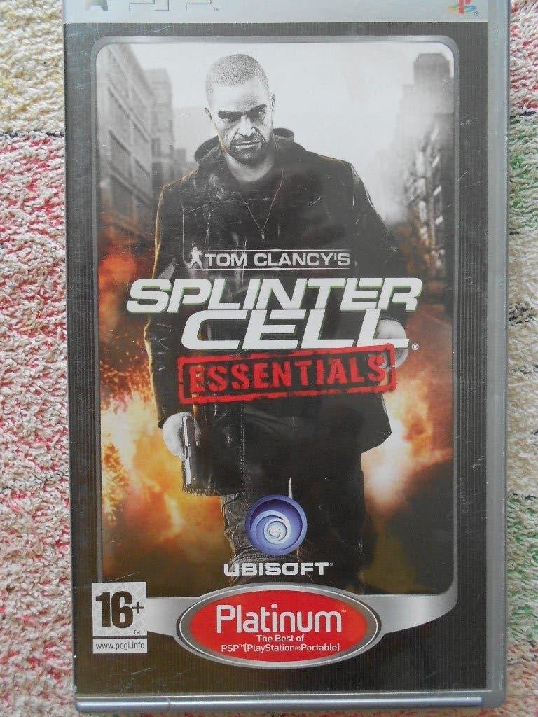 PSP spel Tom Clancy`s splinter cell essentials, Spelcomputers en Games, Games | Sony PlayStation Portable, Gebruikt, Avontuur en Actie