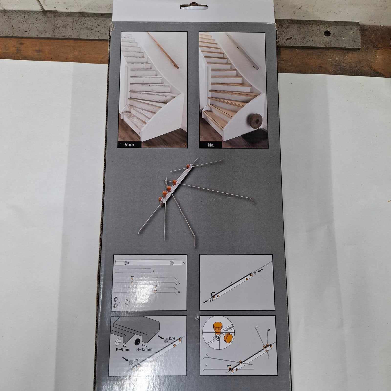Trapspin meetinstrument voor traprenovatie - Nieuw in doos, Ophalen of Verzenden, Zo goed als nieuw, Overige typen, Overige merken
