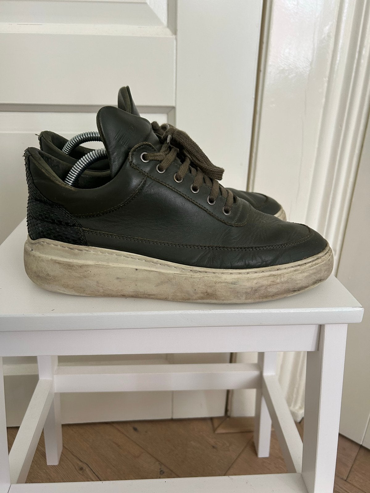 Filling Pieces Low Top Sneakers Groen Maat 42, Kleding | Heren, Schoenen, Ophalen of Verzenden, Gedragen, Overige kleuren, Sneakers of Gympen