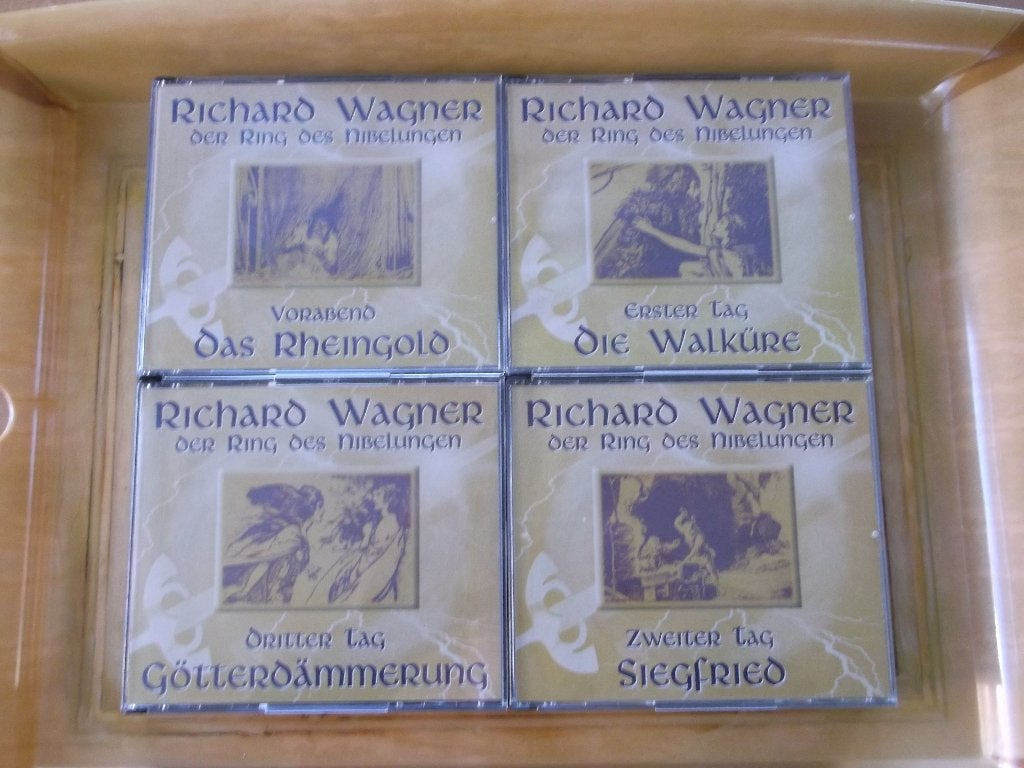 Wagner~Der Ring des Nibelungen~4 opera's/avonden~11 CDs, Cd's en Dvd's, Ophalen of Verzenden, Classicisme, Zo goed als nieuw, Opera of Operette