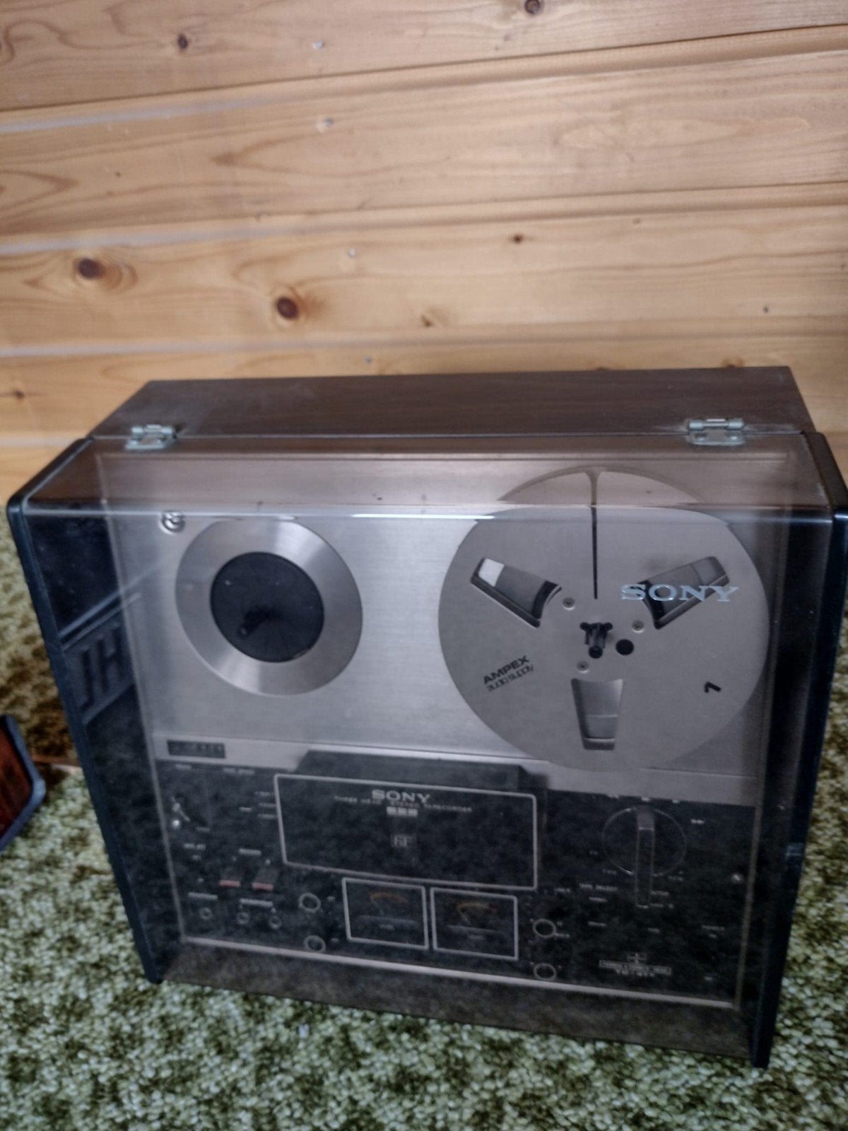 Vintage Sony Bandrecorder met Stofkap TC377, Audio, Tv en Foto, Bandrecorders, Ophalen, Bandrecorder, Met stofkap