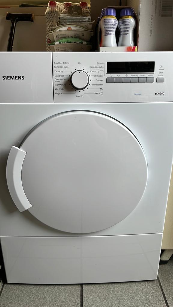 Afvoerdroger Siemens iq300, Ophalen, 6 tot 8 kg, Gebruikt, Luchtafvoer