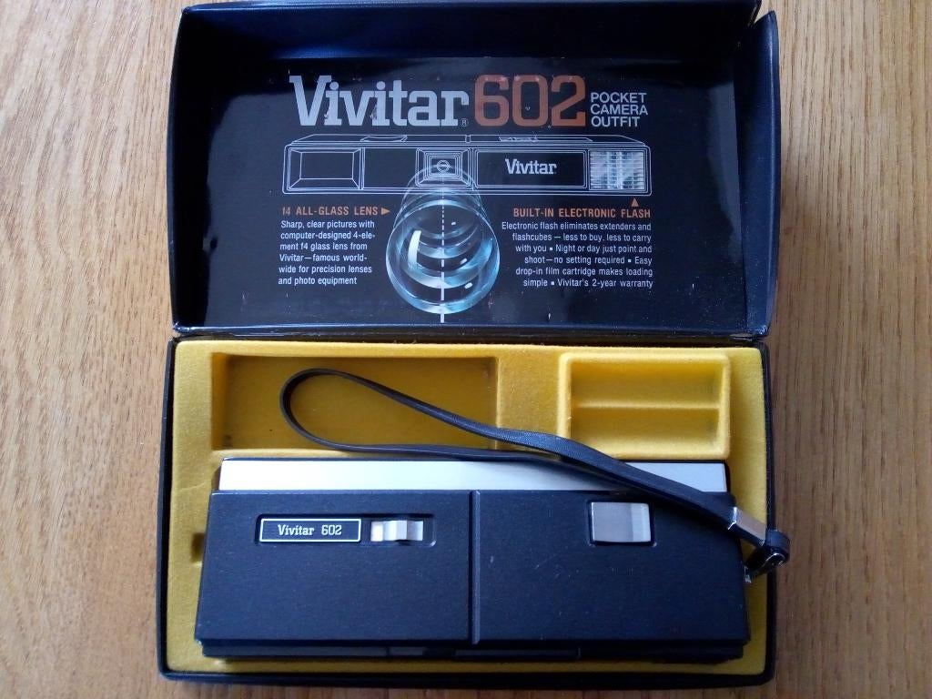 Fotocamera Vivitar602 pocket camera, Ophalen of Verzenden, Fototoestel