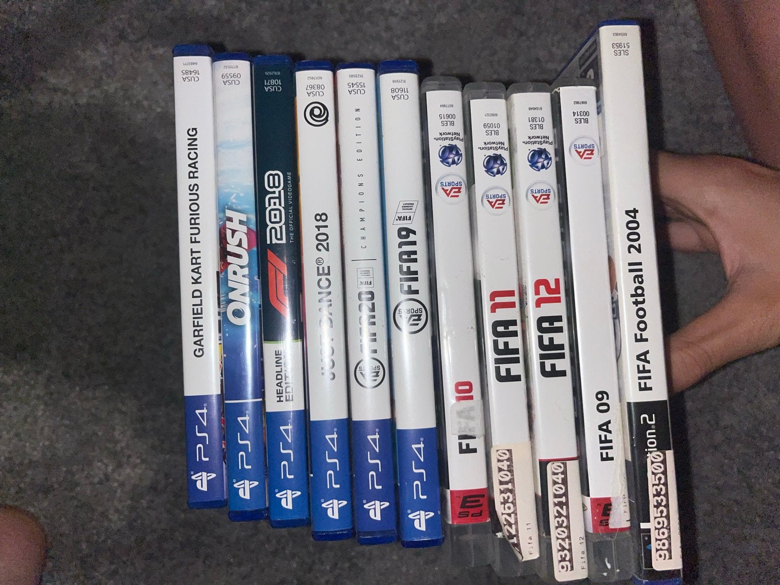 Diverse PS4 en PS2 Games: FIFA, Just Dance, Garfield Kart, Spelcomputers en Games, Games | Pc, Gebruikt, Eén computer, Ophalen of Verzenden