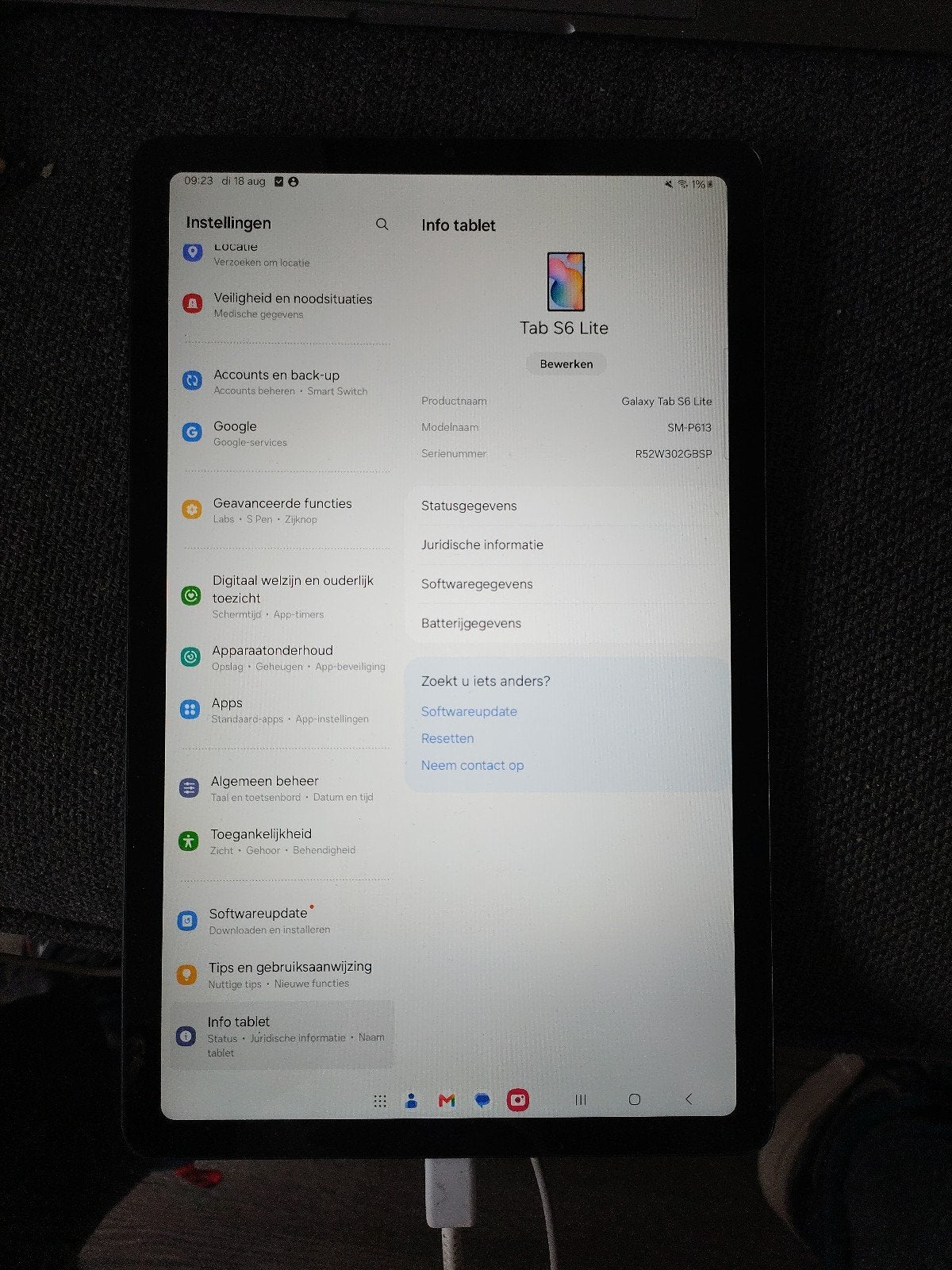 Samsung Tab S6 Lite 64GB - Zo goed als nieuw, S6 lite, Zo goed als nieuw, Samsung Galaxy Tab, 64 GB