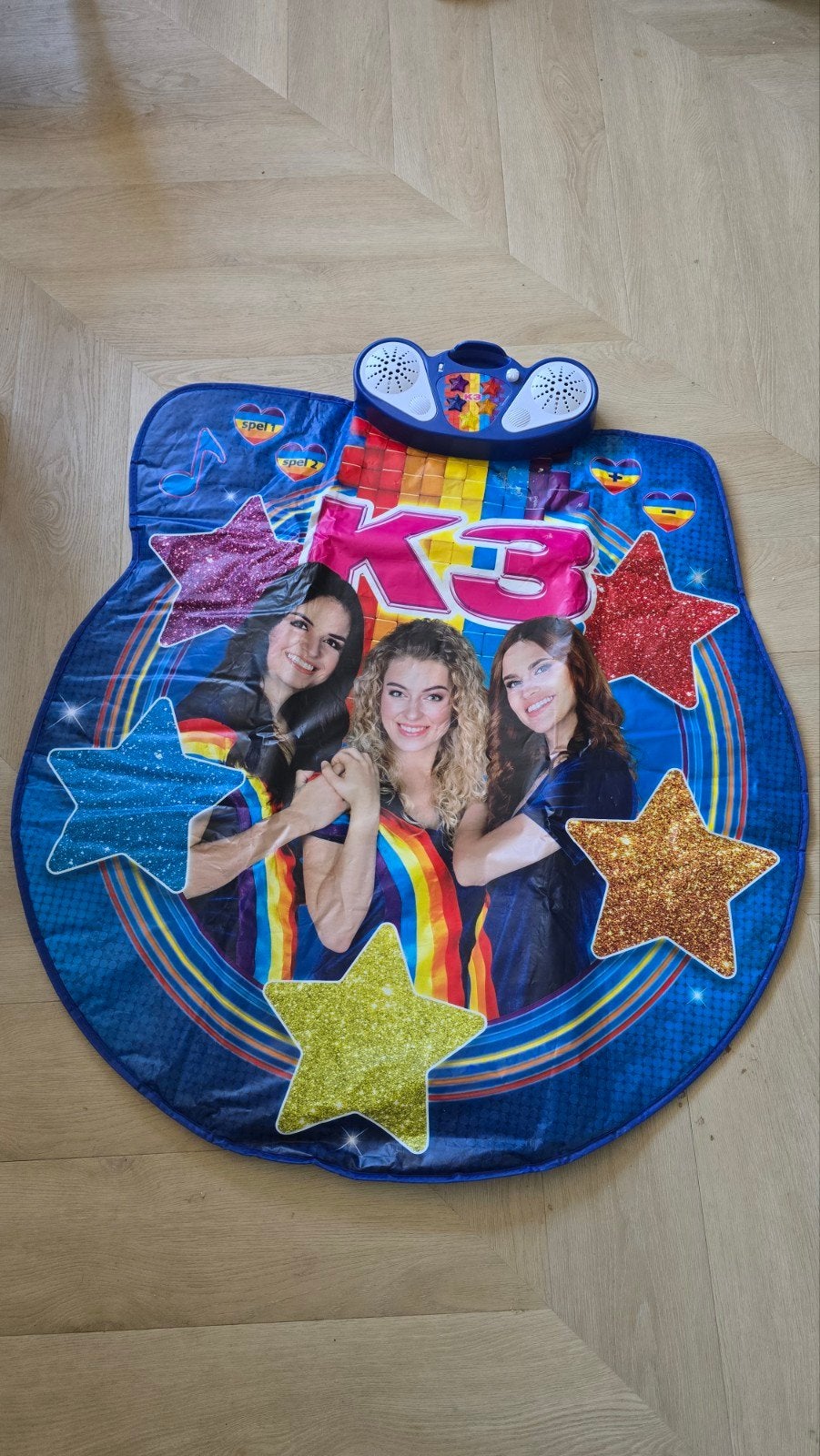 Nieuwe K3 Dansmat - 4 Liedjes & 2 Spelvarianten, Ophalen of Verzenden, Nieuw, Ontdekken, Met geluid