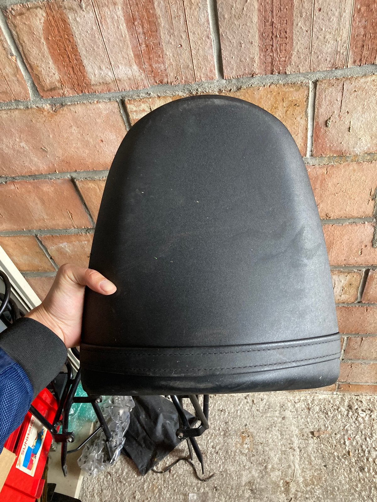 Buddyseat Kawasaki, Ophalen