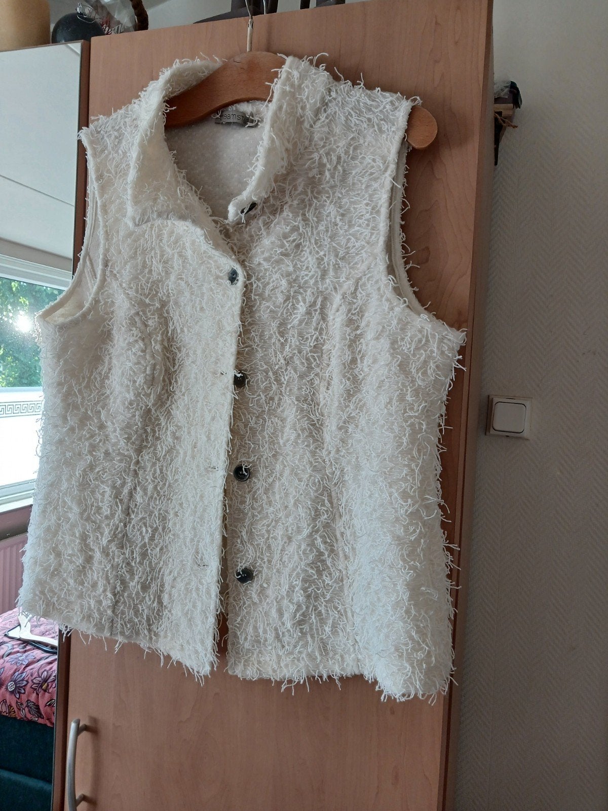 prachtige bodywarmer maat xl  dreamstar, Dreamstar, Beige, Maat 46/48 (XL) of groter, Ophalen of Verzenden