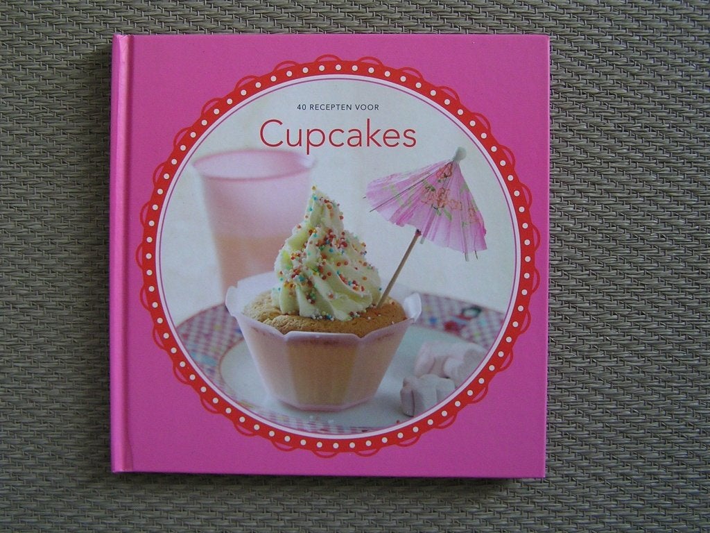 40 recepten voor cupcakes * ISBN 8716963593849., Ophalen of Verzenden, Nieuw, Europa, Taart, Gebak en Desserts