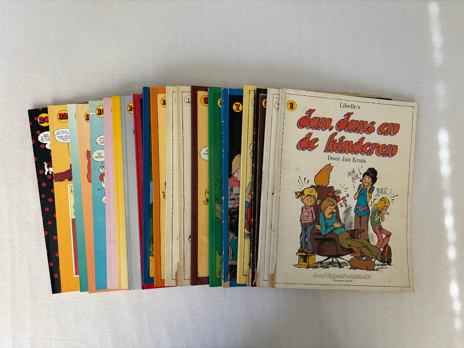 Jan, Jans en de Kinderen deel 1-25 (mist 6 delen), Boeken, Stripboeken, Meerdere stripboeken, Ophalen of Verzenden, Gelezen