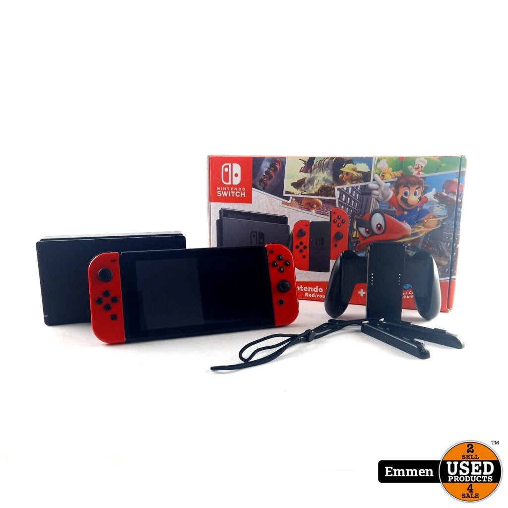 Nintendo Switch Super Mario Odyssey Edition | In Nette Staat, Spelcomputers en Games, Nintendo, Gebruikt, Support@nintendo.com