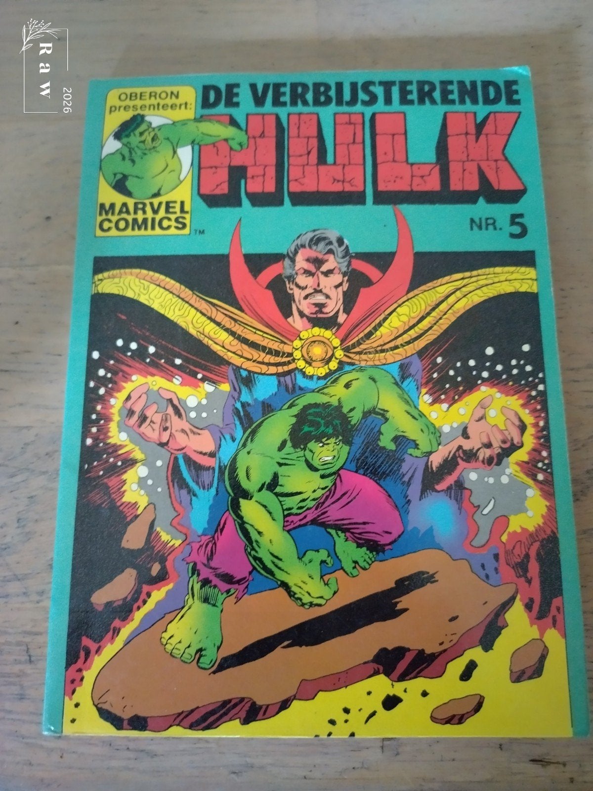 De Verbijsterende Hulk Nr. 5 - Marvel Comics, Eén stripboek, Ophalen of Verzenden, Gelezen, Stan Lee