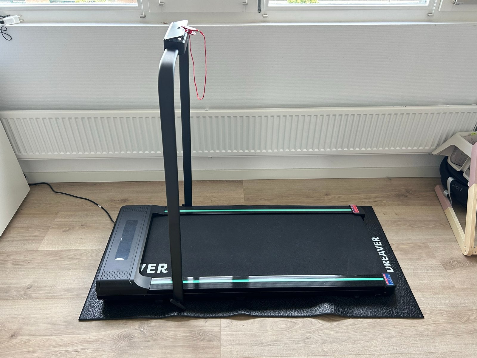 Dreaver Loopband met Geluiddempende Mat - Zo goed als nieuw, Ophalen, Zo goed als nieuw, Metaal, Loopband