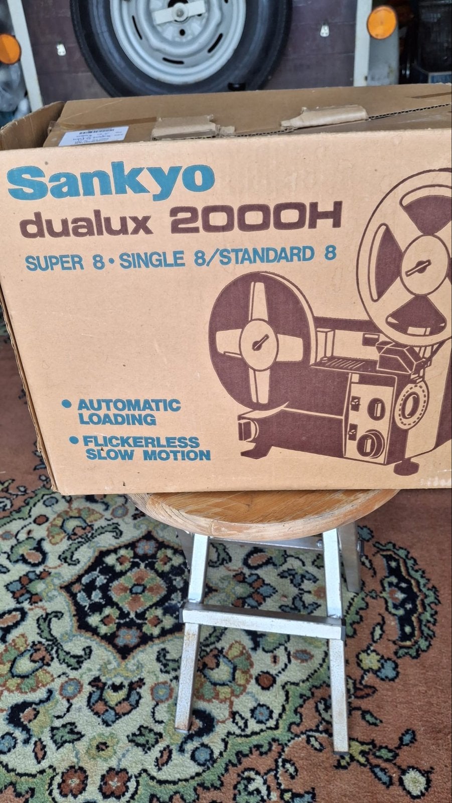 Sankyo Dualux 2000H Super 8 Filmprojector, Ophalen, Zo goed als nieuw