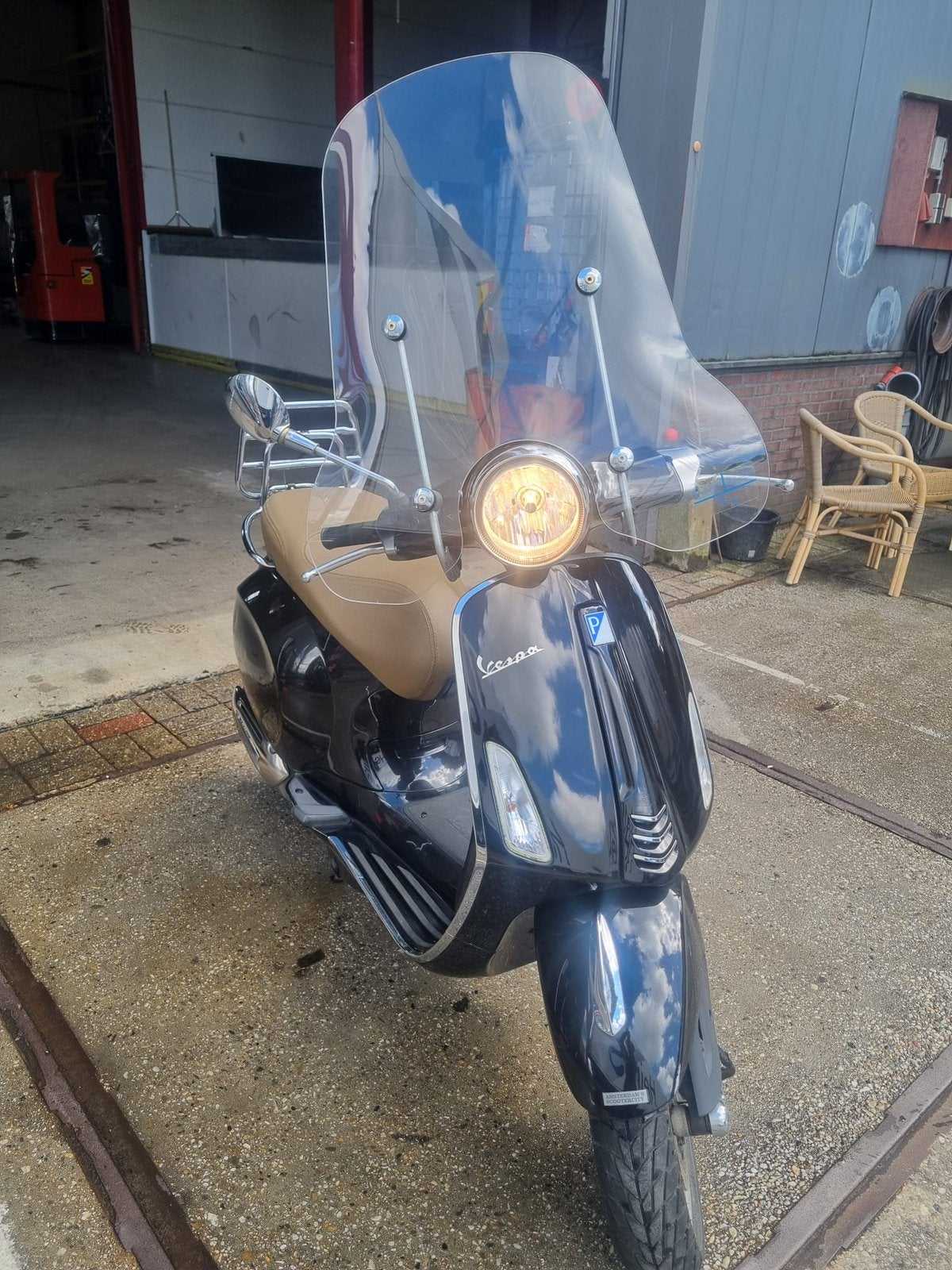 Vespa primavera 2018, Ophalen, Zo goed als nieuw, Benzine, Overige modellen