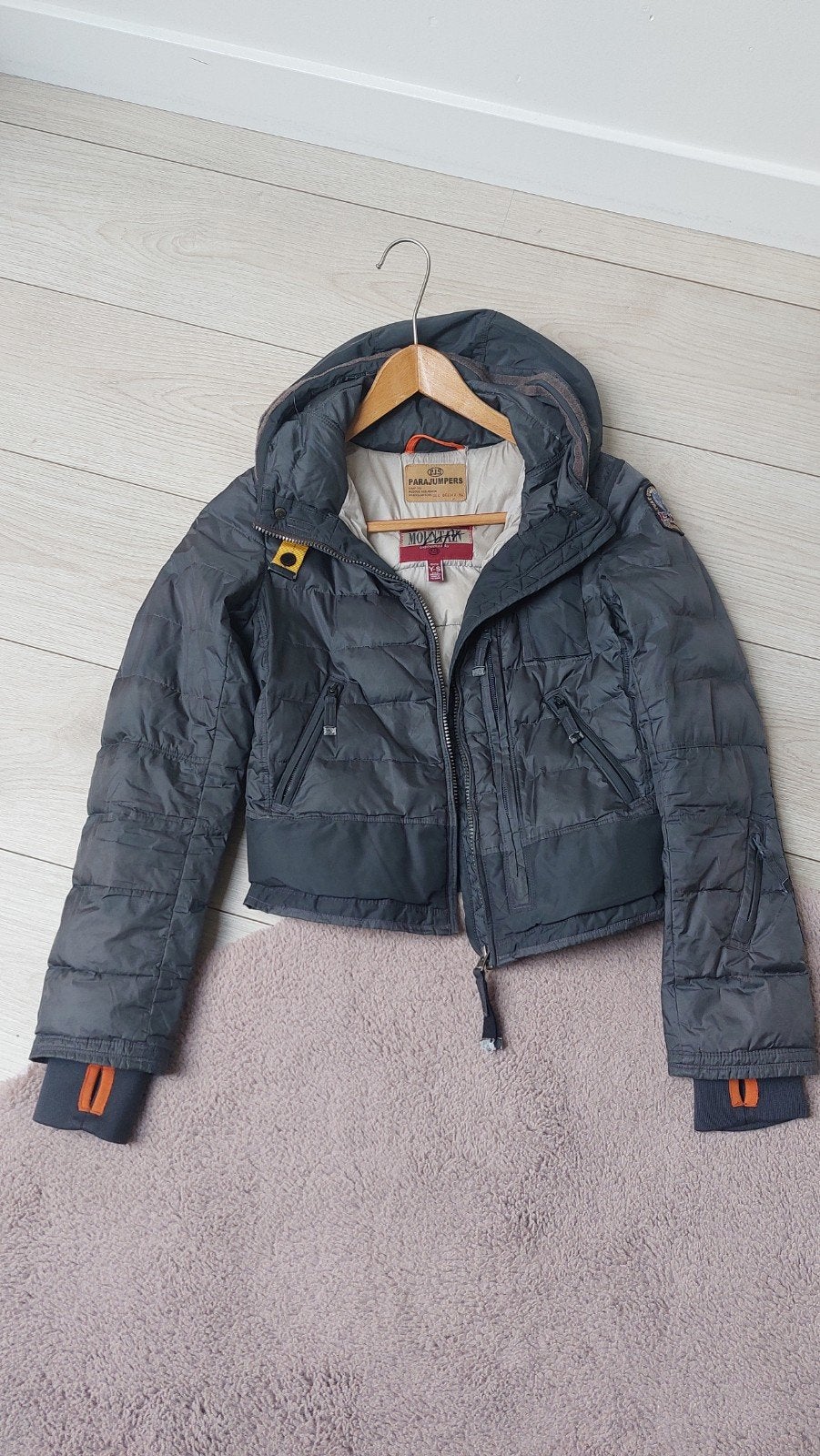Parajumpers donsjas - Maat Y-S (XS), Maat 34 (XS) of kleiner, Grijs, Gedragen, Parajumpers