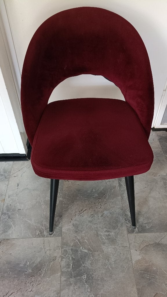 eetkamerstoelen, Ophalen, Zo goed als nieuw, Metaal, Vijf, Zes of meer stoelen