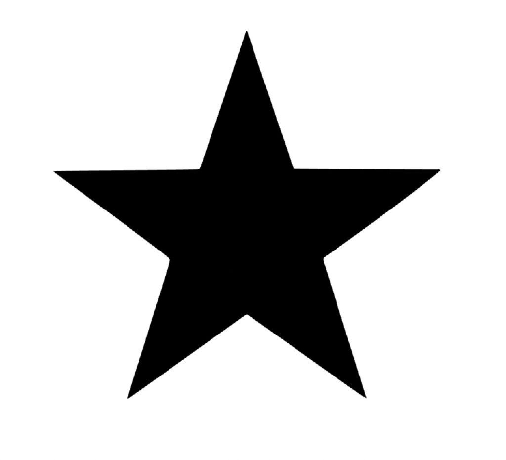 US Army Ster Sticker | 3 cm Mat Wit - Set 5 stuks, Verzenden