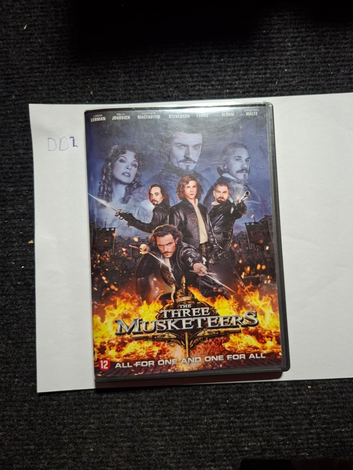 The Three Musketeers Blu-ray - Actie/Avontuur, Vanaf 12 jaar, Ophalen of Verzenden, Zo goed als nieuw, Actie