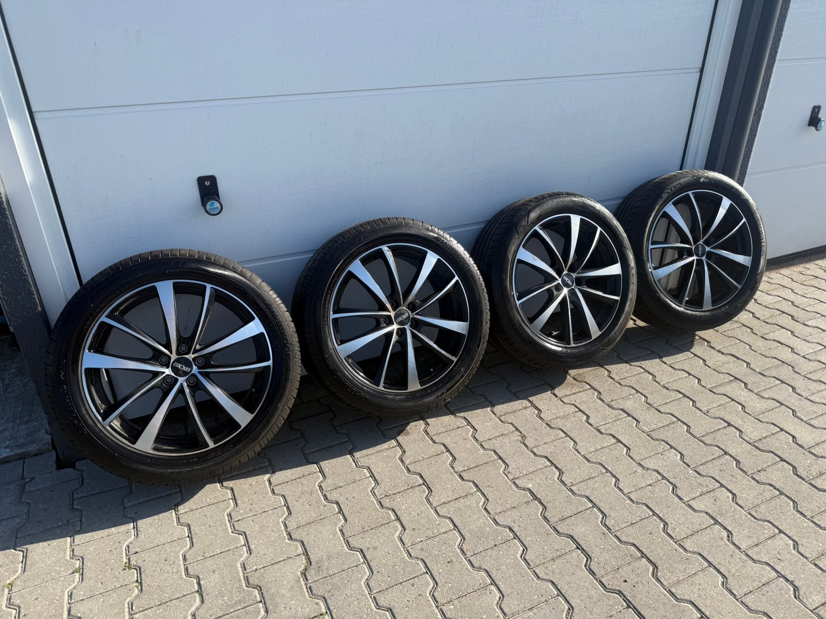 19 inch velgen 5x108 met zomerbanden Opel Grandland X, Auto-onderdelen, Banden en Velgen, 235 mm, Zomerbanden, Ophalen