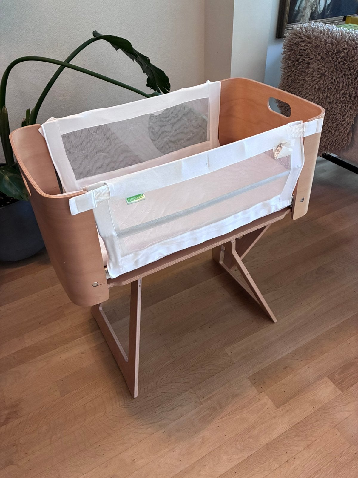 Bednest Co-Sleeper - Naturel, Kinderen en Baby's, Ophalen, Zo goed als nieuw, Wieg
