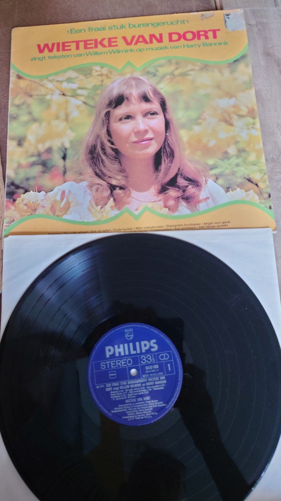 Wieteke van Dort - Een Fraai Stuk Burengerucht LP (Philips), LP, Gebruikt, Originele persing, Cabaret of Kleinkunst