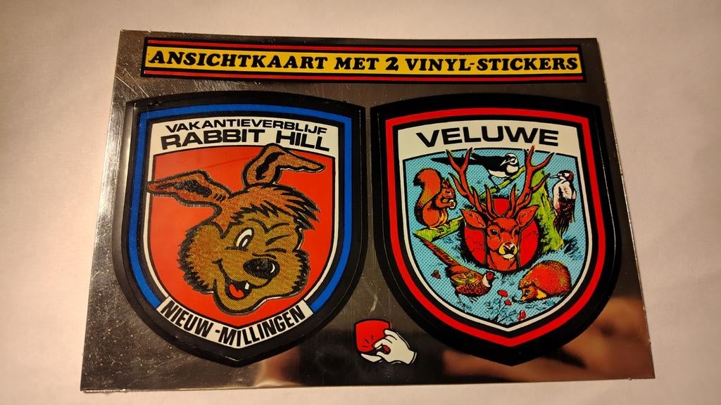 Nieuw-Millingen VAKANTIEVERBLIJF RABBIT HILL ANSICHTKAART, Verzamelen, Ansichtkaarten | Nederland, Ophalen of Verzenden, 1980 tot heden