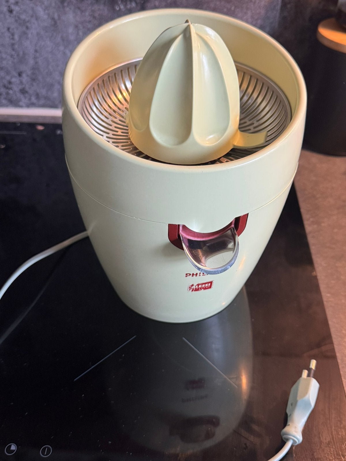 Philips alessi citrus pers sinaasappels, Witgoed en Apparatuur, Ophalen of Verzenden, Gebruikt, Elektrisch, Citruspers