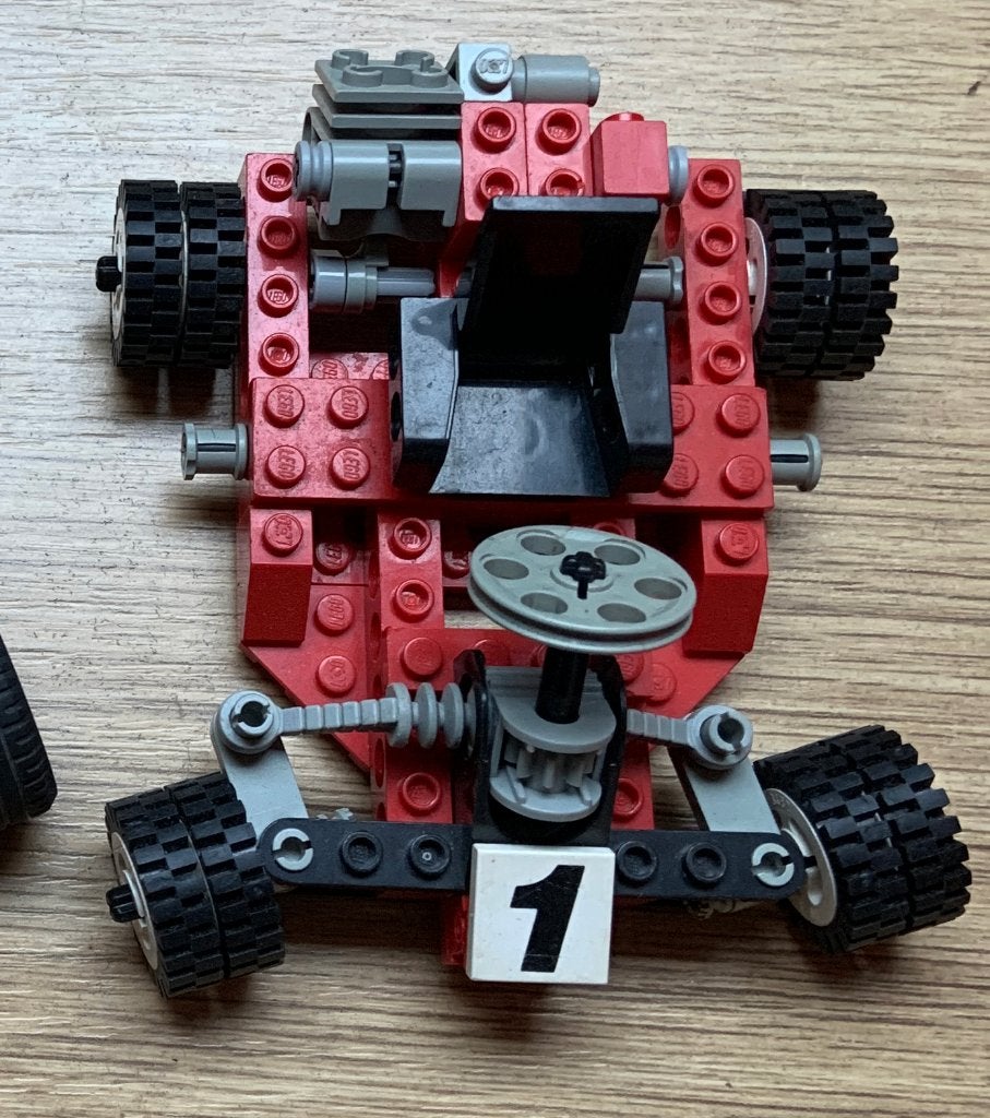 Vintage Technisch Lego Racers uit jaren ’90, Ophalen, Gebruikt, Lego