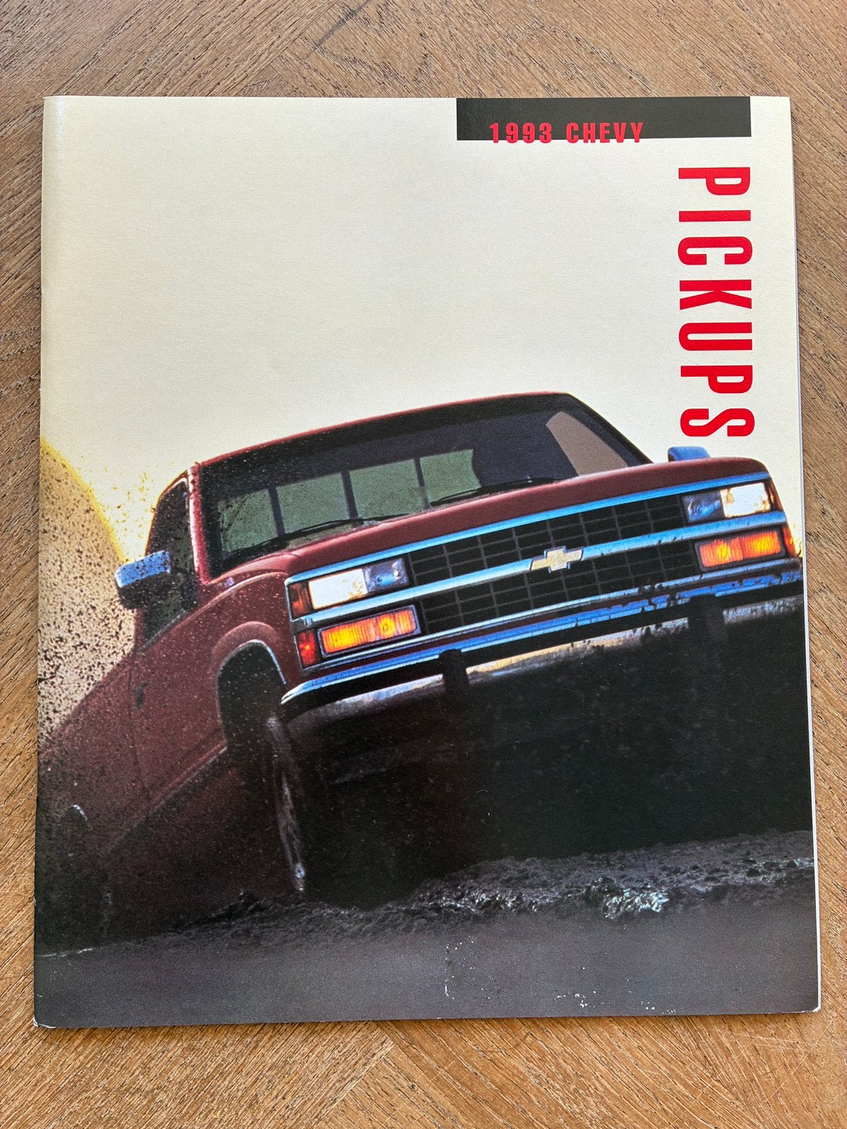1993 Chevy Pickups brochure, Verzenden, Zo goed als nieuw, Chevrolet