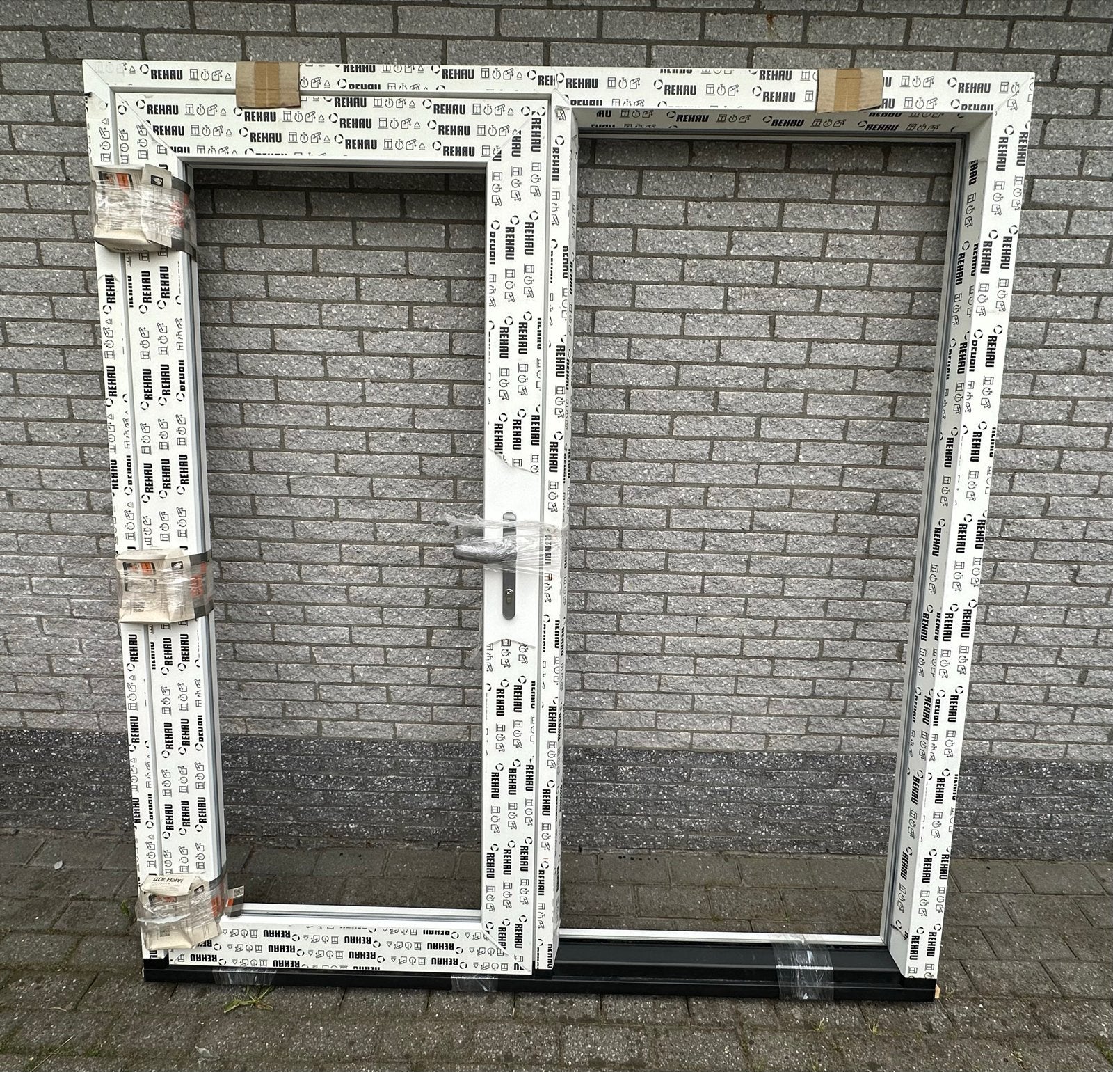 Nieuw kunststof deurkozijn, Ophalen, Gevelraam of Ruit, Nieuw, 160 cm of meer