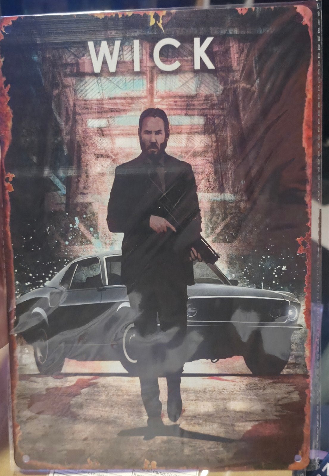 Nieuw John Wick Film Decoratie Ophangen, Verzamelen, Ophalen of Verzenden, Nieuw