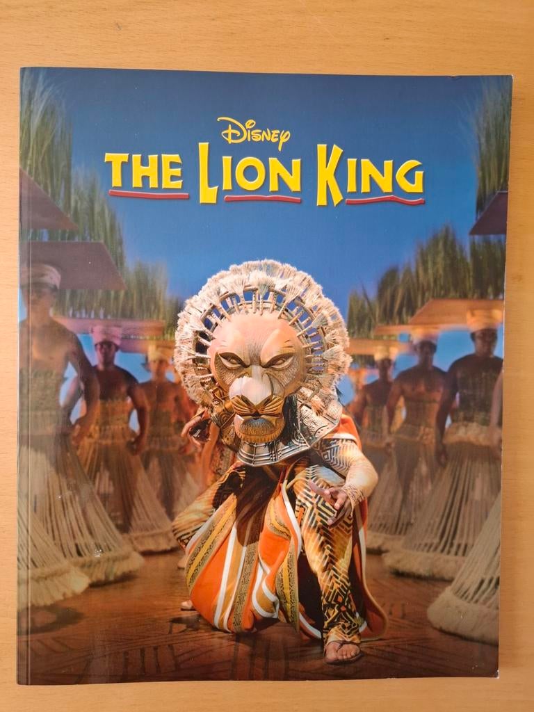Fotoboek The Lion King Disney - toneelversie, Ophalen of Verzenden, Gelezen, Dorien Koat, Jeffrey Harpal, Film- of Tv-bewerking