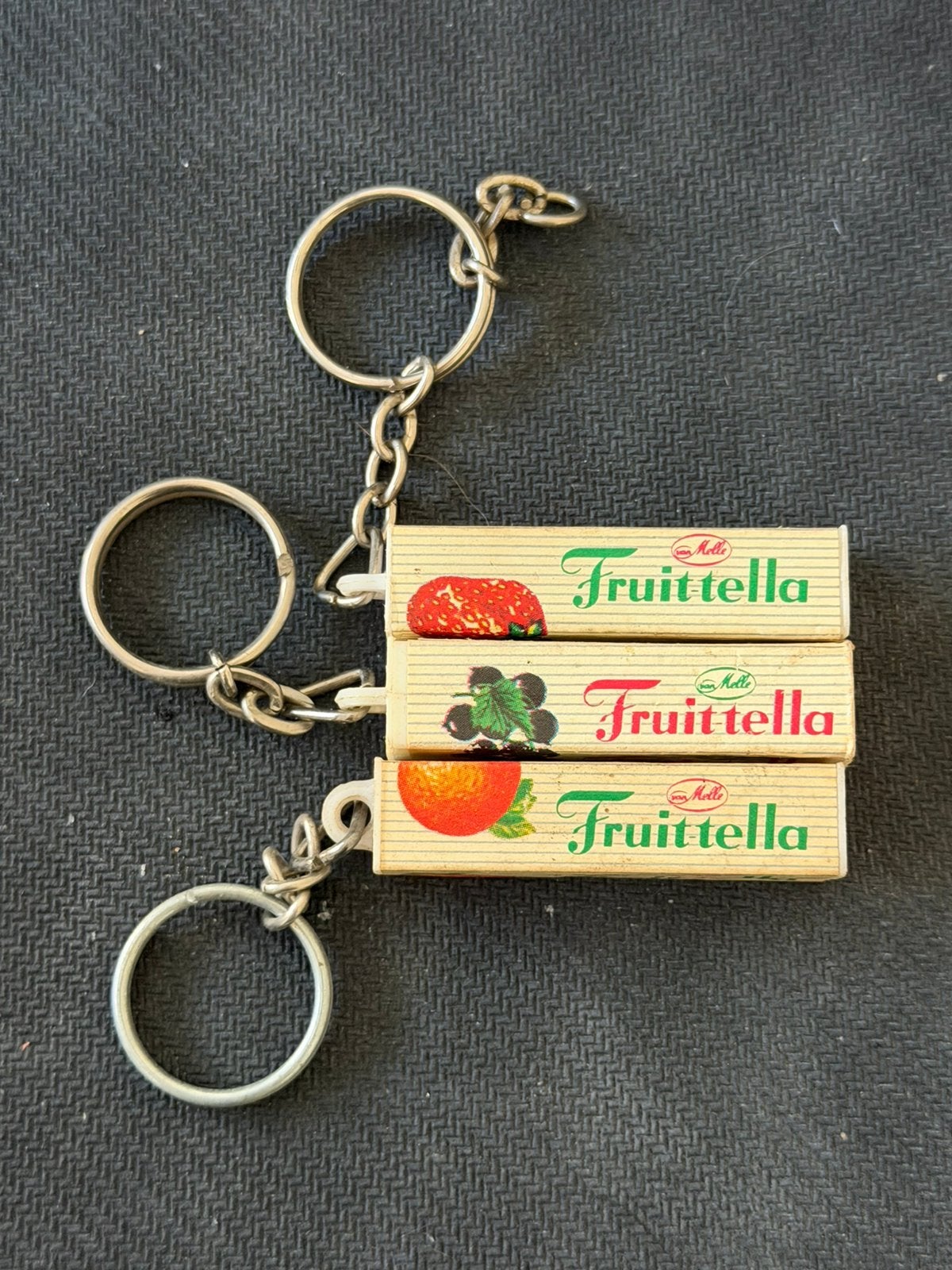 VINTAGE FRUIT-TELLA VAN MELLE SLEUTELHANGERS – JAREN 60/70, Verzamelen, Verzenden, Zo goed als nieuw, Merk