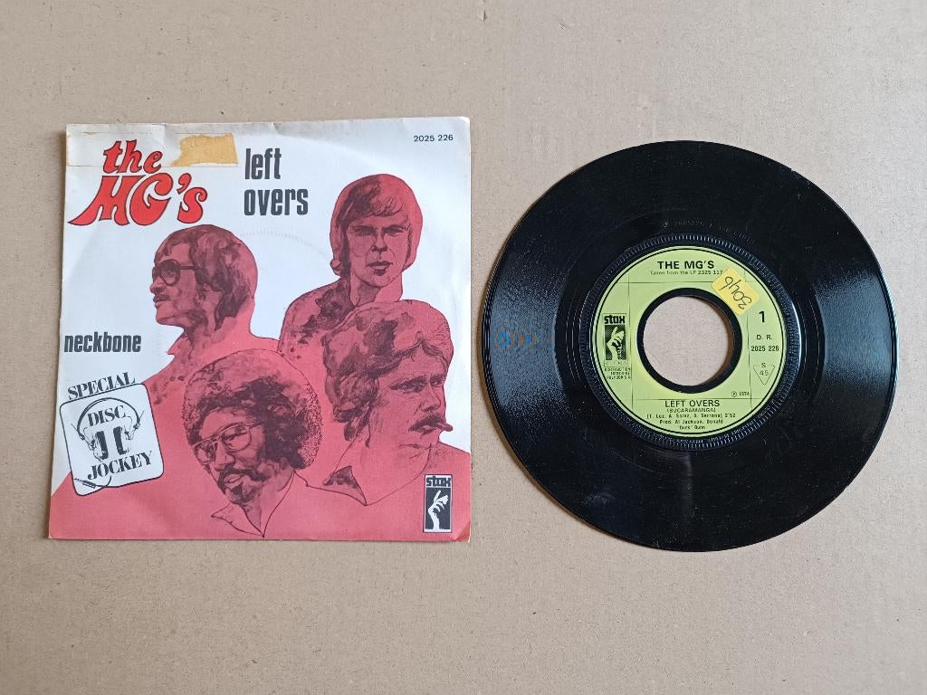 Single: The MG's - Left Overs (1974), Verzenden, Gebruikt, Pop