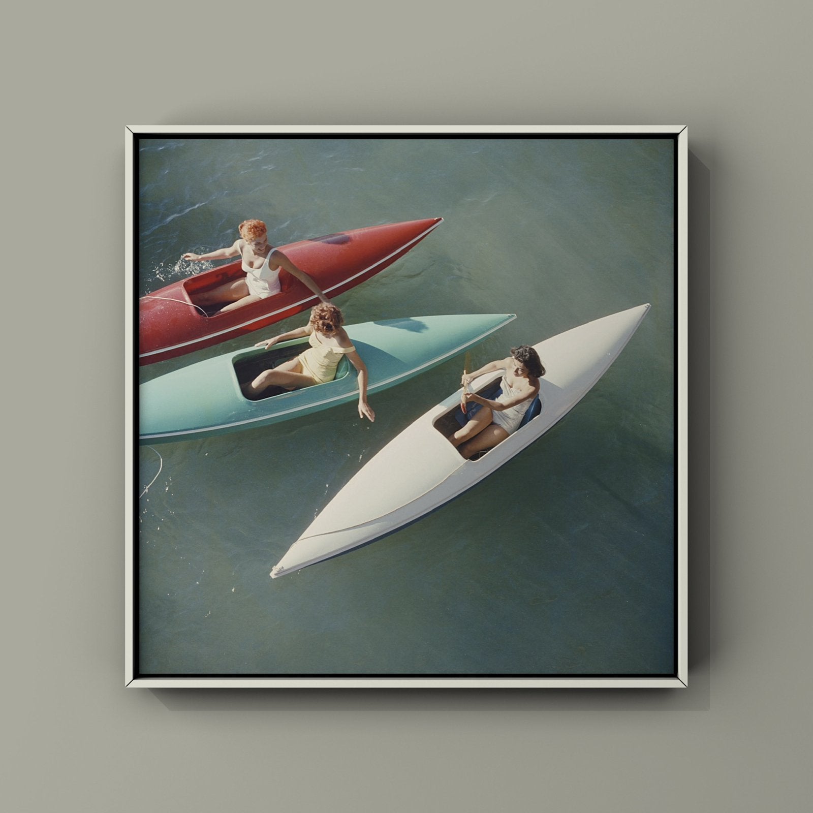 Lake Tahoe Trip – Slim Aarons (1959), analoge kleuren 50s, Verzamelen, Ophalen of Verzenden, 1980 tot heden, Zo goed als nieuw