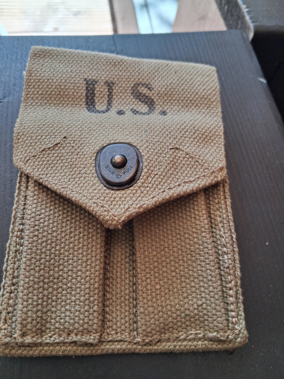 US WW2 Pistool mag tasje, Verzamelen, Militaria | Tweede Wereldoorlog, Amerika, ., Overige typen, Ophalen of Verzenden