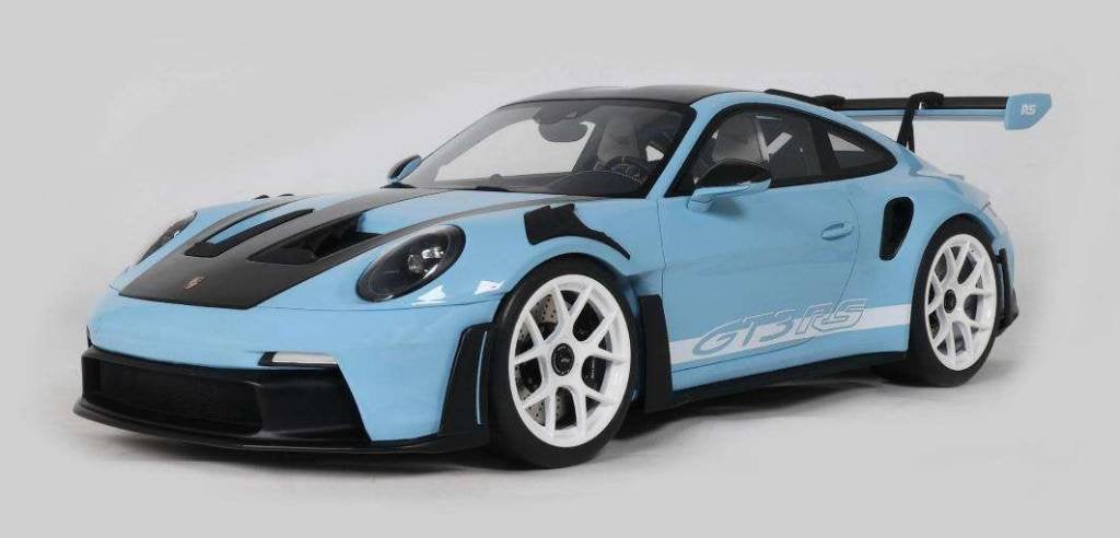Porsche 911 (992) GT3 RS 2022 "Weissach Package" Gulf Blue 1, Hobby en Vrije tijd, Overige merken, Tschuiten@hotmail.com, Auto