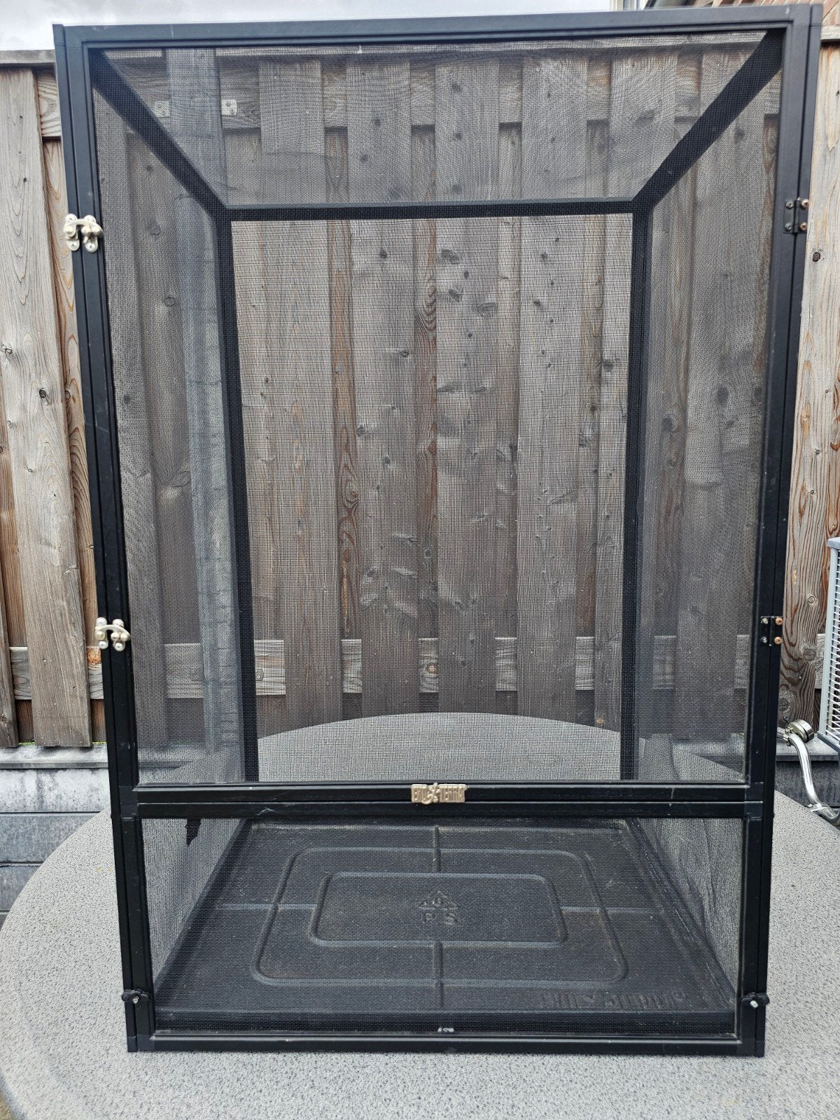 Exo Terra terrarium gaas 45x40x90, Ophalen, Gebruikt, Terrarium of Paludarium