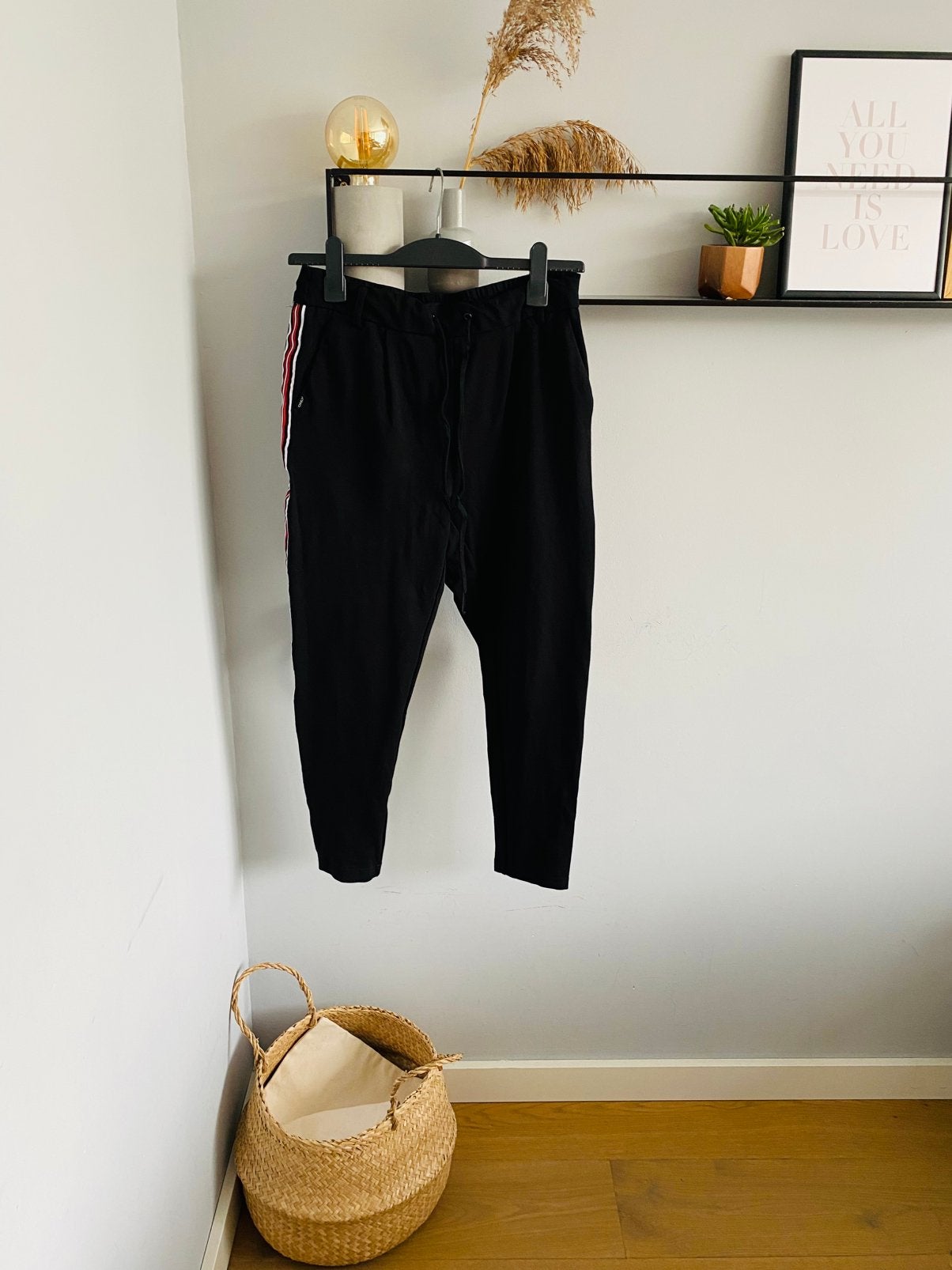 Lange broek/ pantalon/ chino/ damesbroek van Only, maat M/38, Kleding | Dames, Maat 38/40 (M), Zwart, Ophalen of Verzenden, Lang