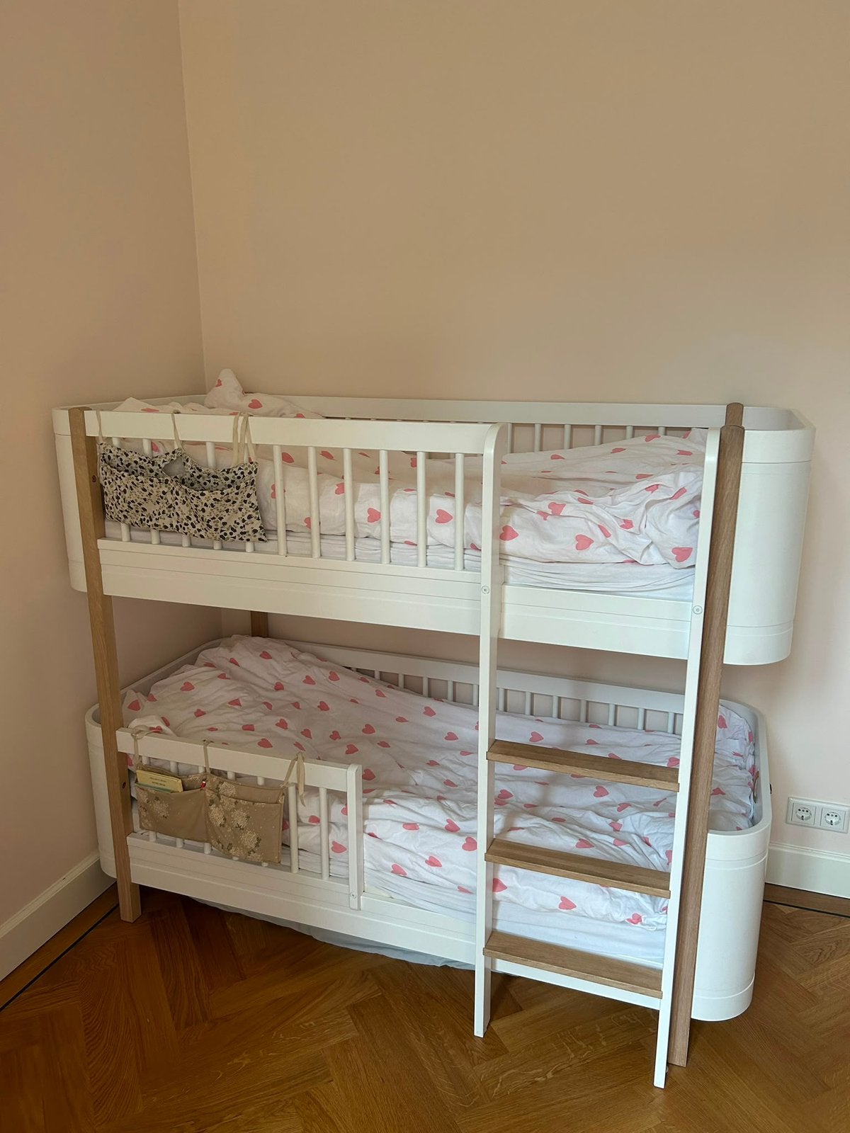 Oliver Furniture stapelbed, Ophalen, 90 cm, Tweepersoons, Zo goed als nieuw