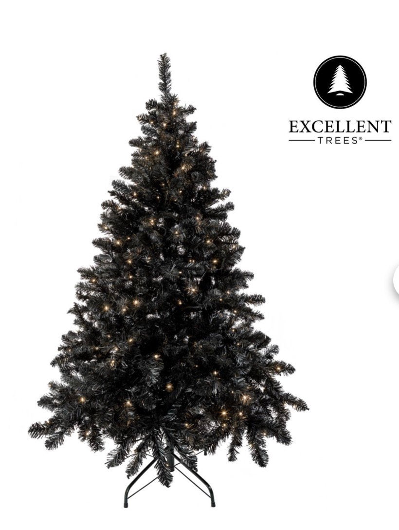 Kerstboom zwart ‘Excellent trees’ 180 cm NIEUW, Ophalen, Nieuw